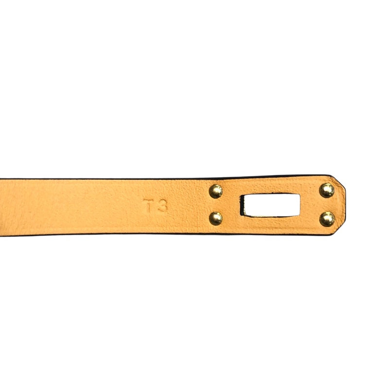 エルメス HERMES ケリードゥブルトゥール T3 ブラック・ゴールド金具 スイフト アクセサリー