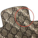 グッチ GUCCI ホースビット1955 バレンシアガコラボ ショルダーバッグ 602204 ベージュ ゴールド金具 GGスプリーム レディース ショルダーバッグ