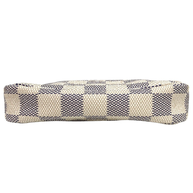 ルイ・ヴィトン LOUIS VUITTON ミニポシェット・アクセソワール N58010 ホワイト ダミエ・アズールキャンバス レディース ポーチ