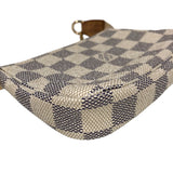 ルイ・ヴィトン LOUIS VUITTON ミニポシェット・アクセソワール N58010 ホワイト ダミエ・アズールキャンバス レディース ポーチ