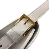 クリスチャン・ディオール Christian Dior ミスディオール フラップバッグ M2610UZCI ホワイト・ブラック ゴールド金具 カーフ レディース ハンドバッグ