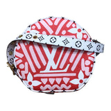 ルイ・ヴィトン LOUIS VUITTON ポワット・シャポースープル M45364 レッド PVC　 レディース ショルダーバッグ