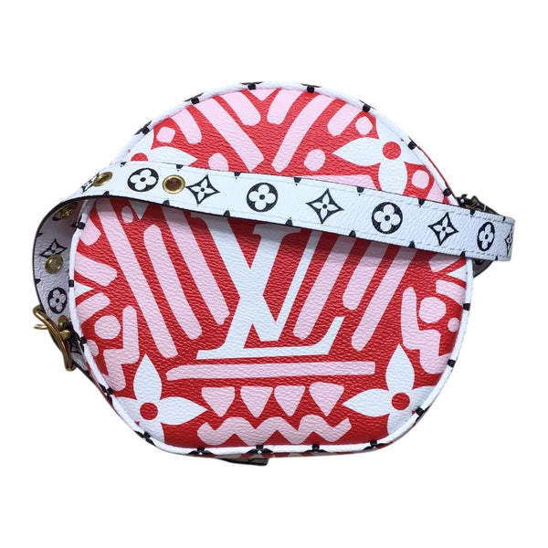 ルイ・ヴィトン LOUIS VUITTON ポワット・シャポースープル M45364 レッド PVC　 レディース ショルダーバッグ