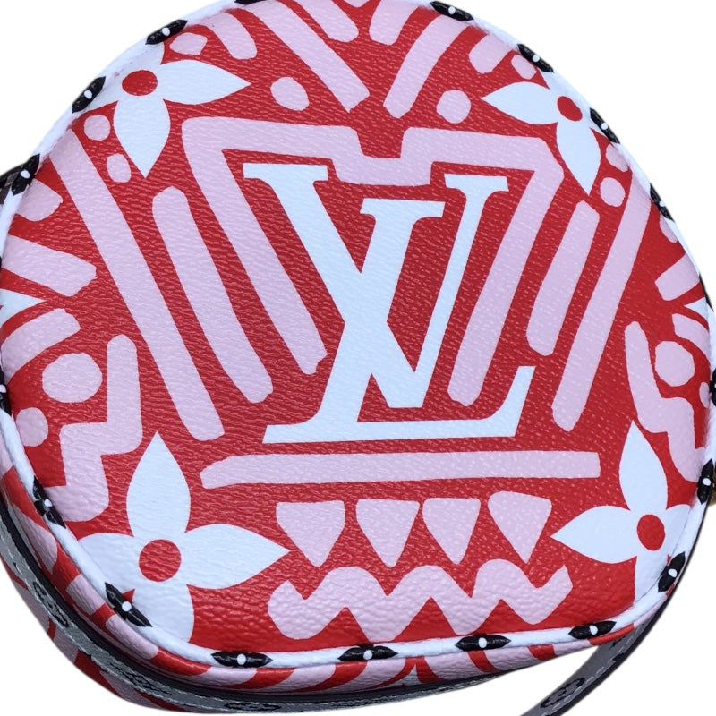 ルイ・ヴィトン LOUIS VUITTON ポワット・シャポースープル M45364 レッド PVC　 レディース ショルダーバッグ