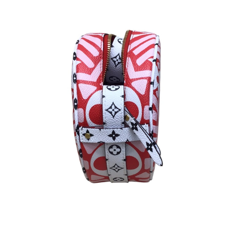 ルイ・ヴィトン LOUIS VUITTON ポワット・シャポースープル M45364 レッド PVC　 レディース ショルダーバッグ