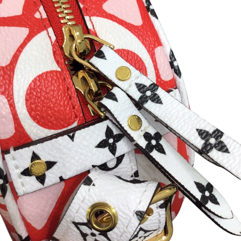 ルイ・ヴィトン LOUIS VUITTON ポワット・シャポースープル M45364 レッド PVC　 レディース ショルダーバッグ