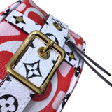 ルイ・ヴィトン LOUIS VUITTON ポワット・シャポースープル M45364 レッド PVC　 レディース ショルダーバッグ