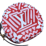 ルイ・ヴィトン LOUIS VUITTON ポワット・シャポースープル M45364 レッド PVC　 レディース ショルダーバッグ