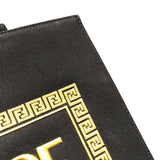 フェンディ FENDI フェンダー チェ トートバッグ 8BH395 ブラック キャンバス メンズ トートバッグ