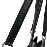 バレンシアガ BALENCIAGA ビューティーフリー トートバッグ 741602 ブラック メッシュ・レザー レディース トートバッグ