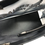 バレンシアガ BALENCIAGA ビューティーフリー トートバッグ 741602 ブラック メッシュ・レザー レディース トートバッグ