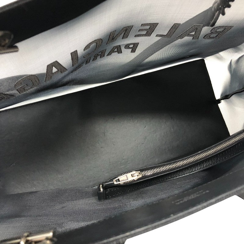 バレンシアガ BALENCIAGA ビューティーフリー トートバッグ 741602 ブラック メッシュ・レザー レディース トートバッグ