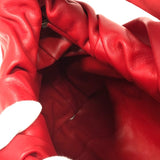 ボッテガ・ヴェネタ BOTTEGA VENETA ザ ショルダーポーチ 610524 レッド レザー レディース ショルダーバッグ