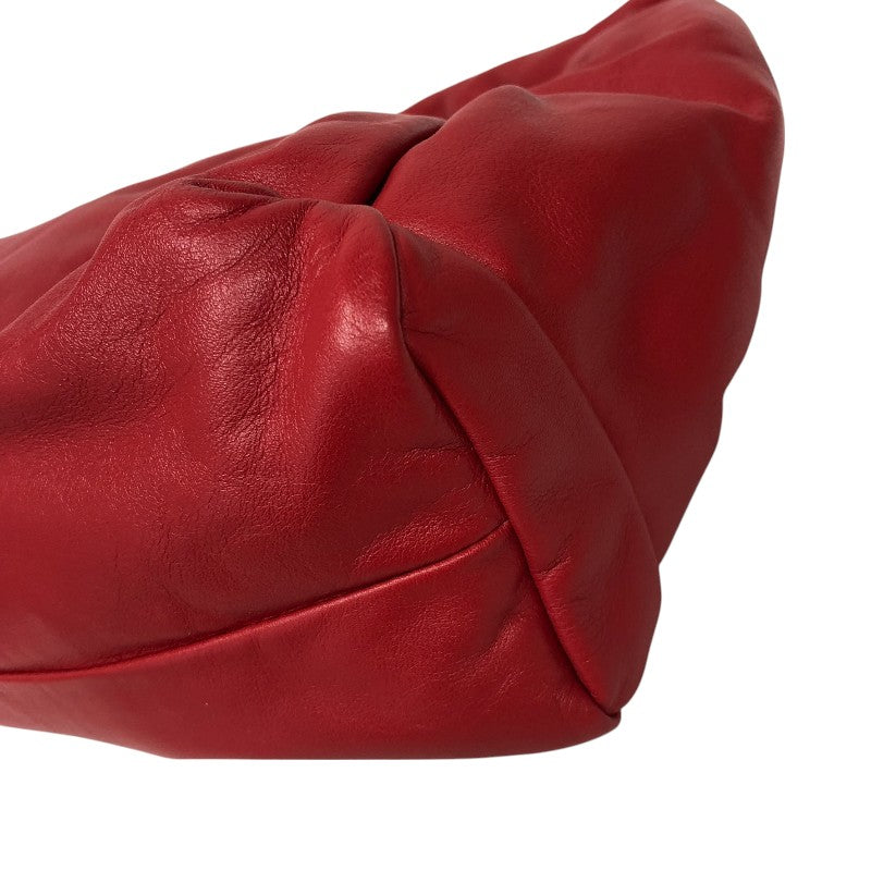 【極美品】BOTTEGA VENETA ボッテガ 赤 レザーベルト 巾着付き ボッテガ・ヴェネタ BOTTEGA VENETA ザ ショルダーポーチ 610524