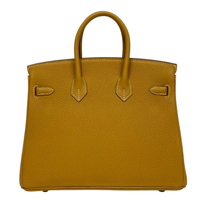 エルメス HERMES バーキン25 ナチュラルサブレ W刻 ナチュラルサブレ シルバー金具  トリヨンクレマンス レディース ハンドバッグ