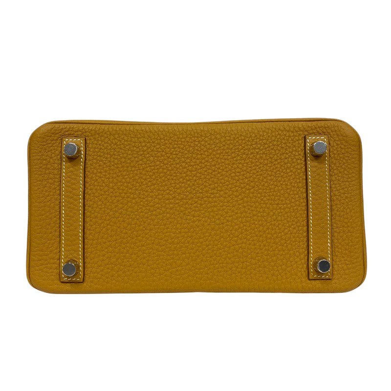 エルメス HERMES バーキン25 ナチュラルサブレ W刻 ナチュラルサブレ シルバー金具  トリヨンクレマンス レディース ハンドバッグ