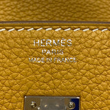 エルメス HERMES バーキン25 ナチュラルサブレ W刻 ナチュラルサブレ シルバー金具  トリヨンクレマンス レディース ハンドバッグ