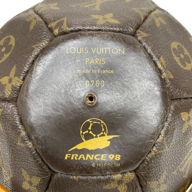 ルイ・ヴィトン LOUIS VUITTON サッカーボール フランスW杯記念限定ボール M99054 モノグラム メンズ その他小物