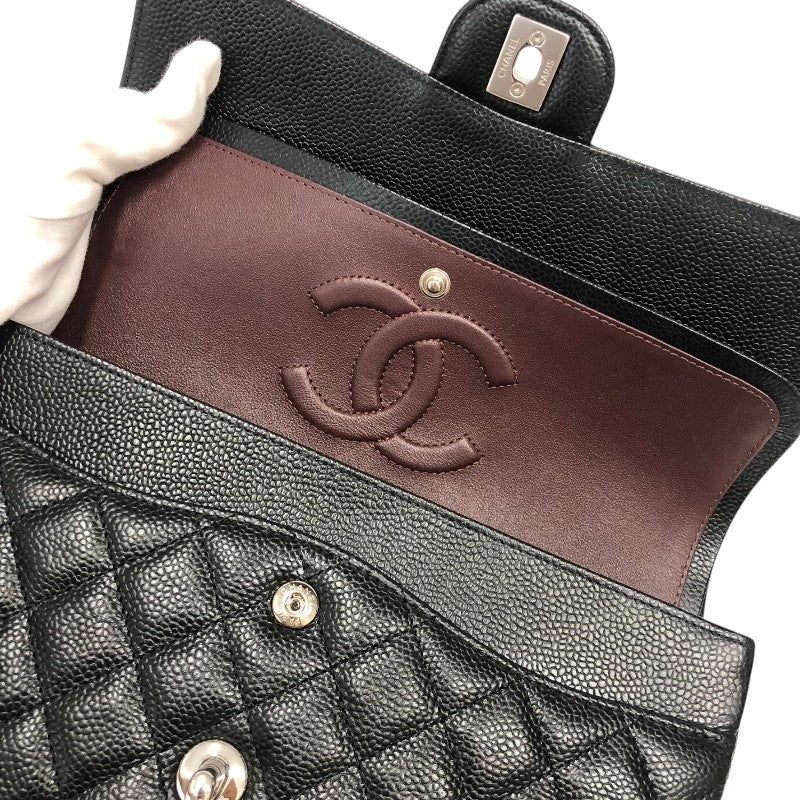 シャネル CHANEL マトラッセ25 A01112 ブラック シルバー金具