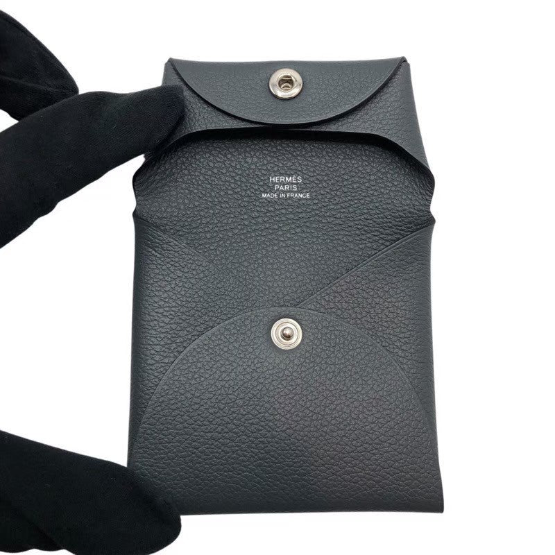 エルメス HERMES バスティア B刻 グリメイヤー エバーカラー ユニセックス コインケース
