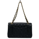 シャネル CHANEL マトラッセ25 A01112 13番台 ブラック ゴールド金具 キャビアスキン レディース ショルダーバッグ