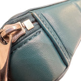 ボッテガ・ヴェネタ BOTTEGA VENETA グリッドショルダーバッグ グリーン ラムスキン レディース ショルダーバッグ