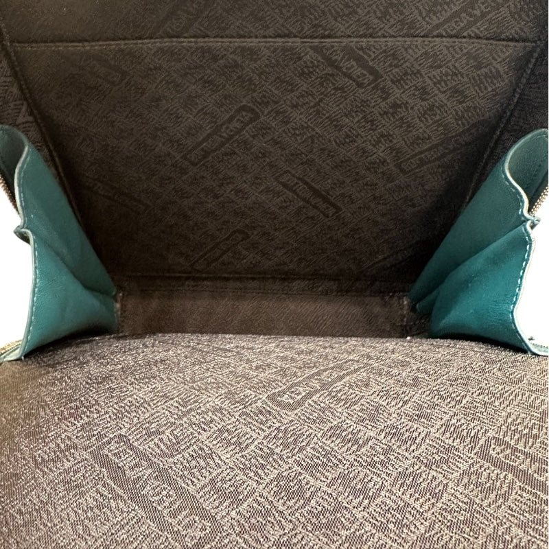 ボッテガ・ヴェネタ BOTTEGA VENETA グリッドショルダーバッグ グリーン ラムスキン レディース ショルダーバッグ