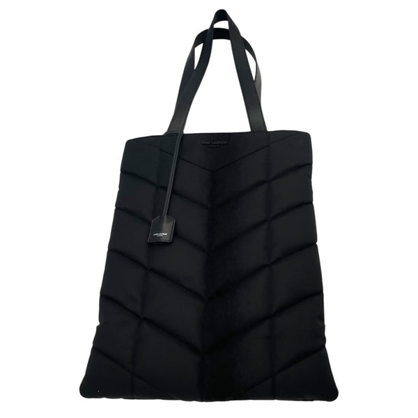 サンローラン SAINT LAURENT パファートートバッグ 688364 ブラック ポリアミド メンズ トートバッグ