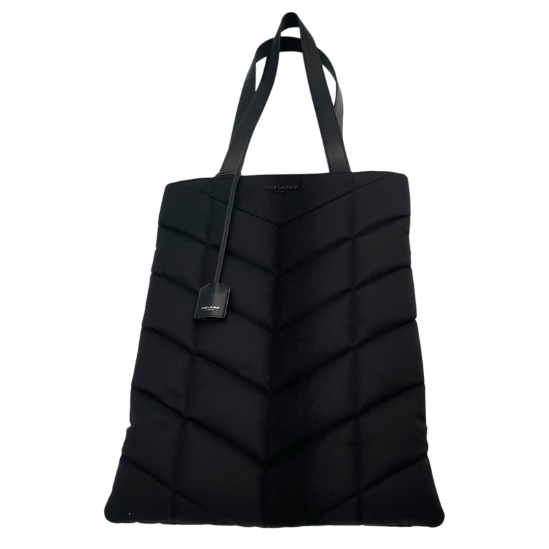 サンローラン SAINT LAURENT パファートートバッグ 688364 ブラック ポリアミド メンズ トートバッグ