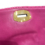 ミュウミュウ miu miu ナッパクリスタル RP0233 ピンク ナッパレザー レディース ショルダーバッグ