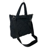 ボッテガ・ヴェネタ BOTTEGA VENETA パフ トートバッグ ブラック ペーパーナイロン メンズ トートバッグ