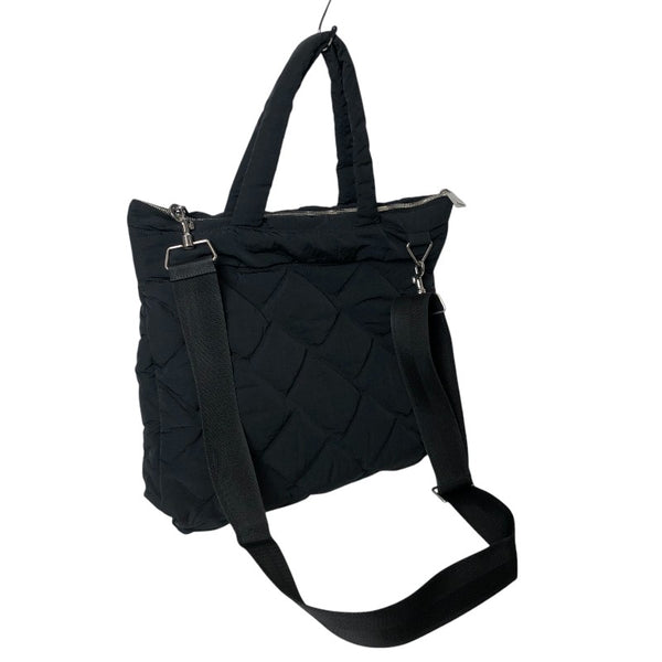 ボッテガ・ヴェネタ BOTTEGA VENETA パフ トートバッグ ブラック ペーパーナイロン メンズ トートバッグ