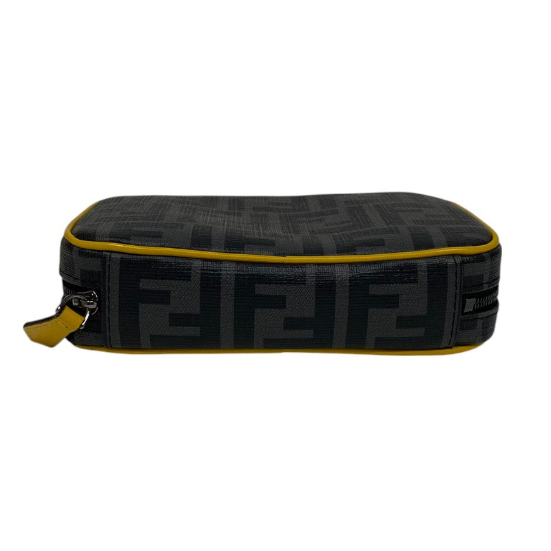 フェンディ FENDI ズッカミニショルダー 7AS122 ブラック PVC レディース ショルダーバッグ