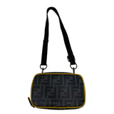 フェンディ FENDI ズッカミニショルダー 7AS122 ブラック PVC レディース ショルダーバッグ