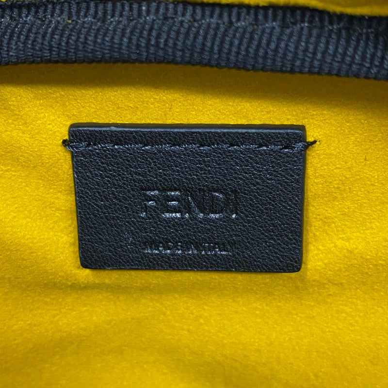 フェンディ FENDI ズッカミニショルダー 7AS122 ブラック PVC レディース ショルダーバッグ