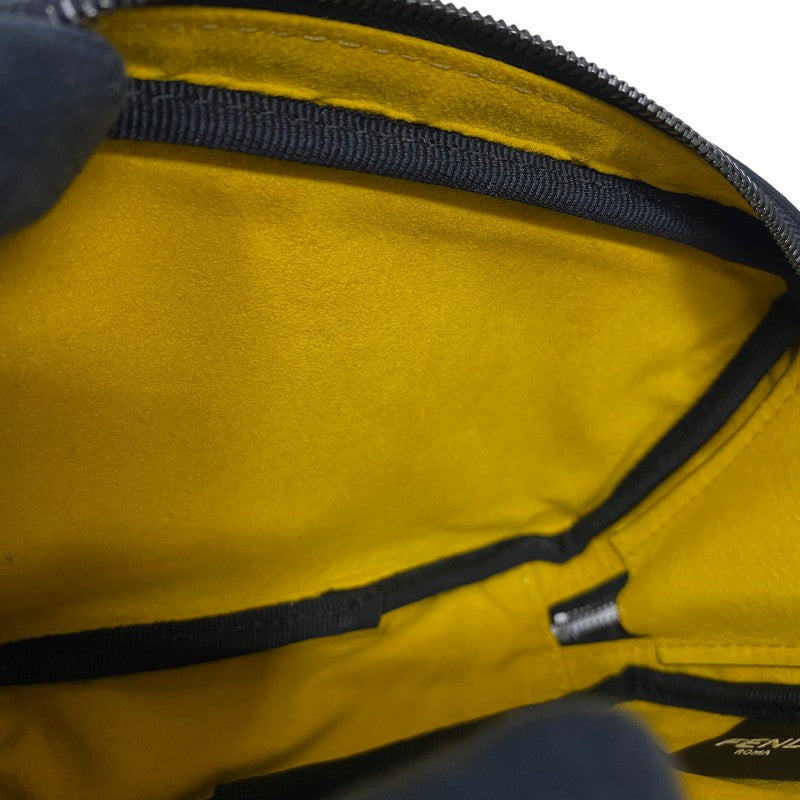 フェンディ FENDI ズッカミニショルダー 7AS122 ブラック PVC レディース ショルダーバッグ