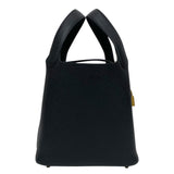エルメス HERMES ピコタンロックPM B刻 ブラック ゴールド金具 トリヨン レディース ハンドバッグ