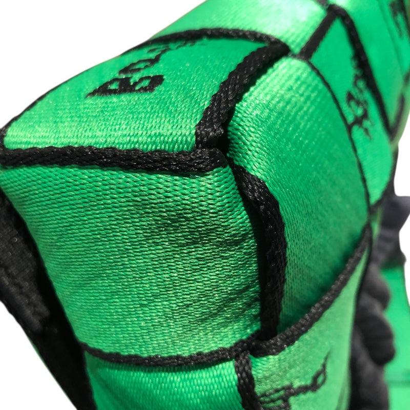 ボッテガ・ヴェネタ BOTTEGA VENETA ウェビングカセット グリーン・ブラック・シルバー金具 キャンバス キャンバス ユニセックス ショルダーバッグ