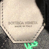 ボッテガ・ヴェネタ BOTTEGA VENETA ウェビングカセット グリーン・ブラック・シルバー金具 キャンバス キャンバス ユニセックス ショルダーバッグ
