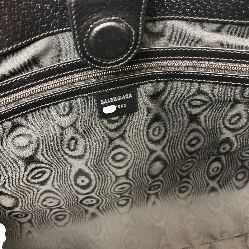 バレンシアガ BALENCIAGA BALENCIAGA × GUCCI コラボ ザ ハッカープロジェクト グラフィティ ミディアム 380125 ブラック キャンバス/レザー ユニセックス トートバッグ