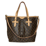 ルイ・ヴィトン LOUIS VUITTON パレルモGM M40146 ブラウン モノグラムキャンバス レディース ショルダーバッグ
