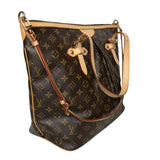 ルイ・ヴィトン LOUIS VUITTON パレルモGM M40146 ブラウン モノグラムキャンバス レディース ショルダーバッグ