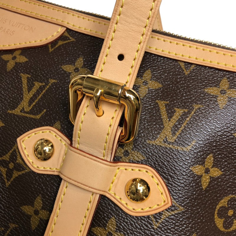 ルイ・ヴィトン LOUIS VUITTON パレルモGM M40146 ブラウン モノグラムキャンバス レディース ショルダーバッグ