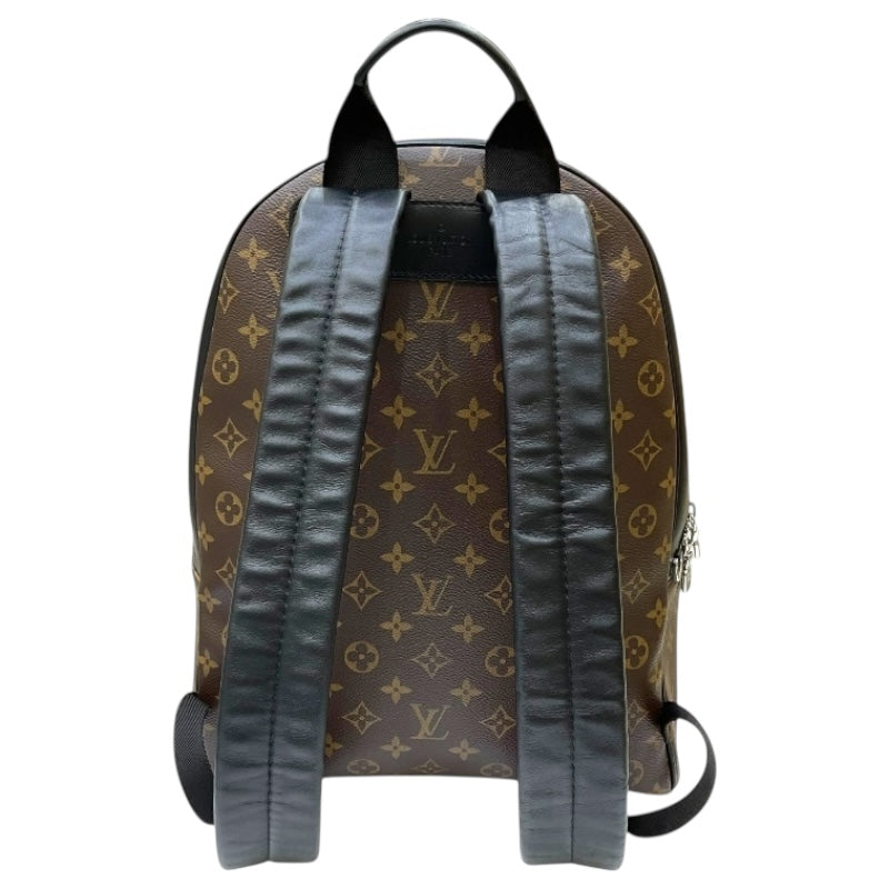 ルイ・ヴィトン LOUIS VUITTON ジョッシュNV M45349 ブラウン×ブラック モノグラム・マカサー/レザー メンズ リュック・デイパック