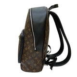 ルイ・ヴィトン LOUIS VUITTON ジョッシュNV M45349 ブラウン×ブラック モノグラム・マカサー/レザー メンズ リュック・デイパック