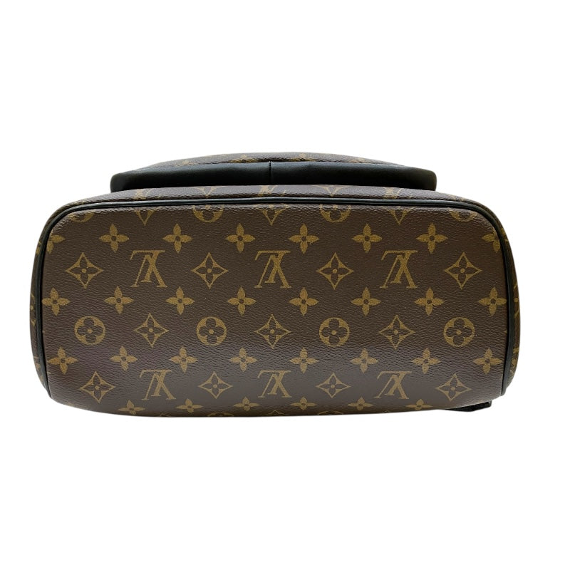 ルイ・ヴィトン LOUIS VUITTON ジョッシュNV M45349 ブラウン×ブラック モノグラム・マカサー/レザー メンズ リュック・デイパック