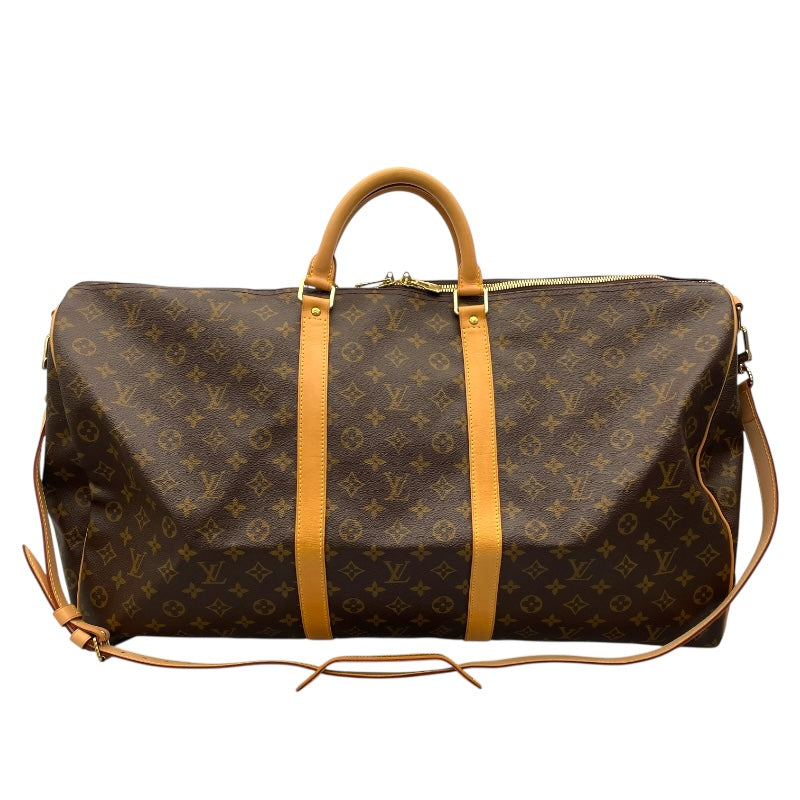ルイ・ヴィトン LOUIS VUITTON キーポル・バンドリエール60 M41412 ブラウン モノグラム・キャンバス ユニセックス ボストンバッグ