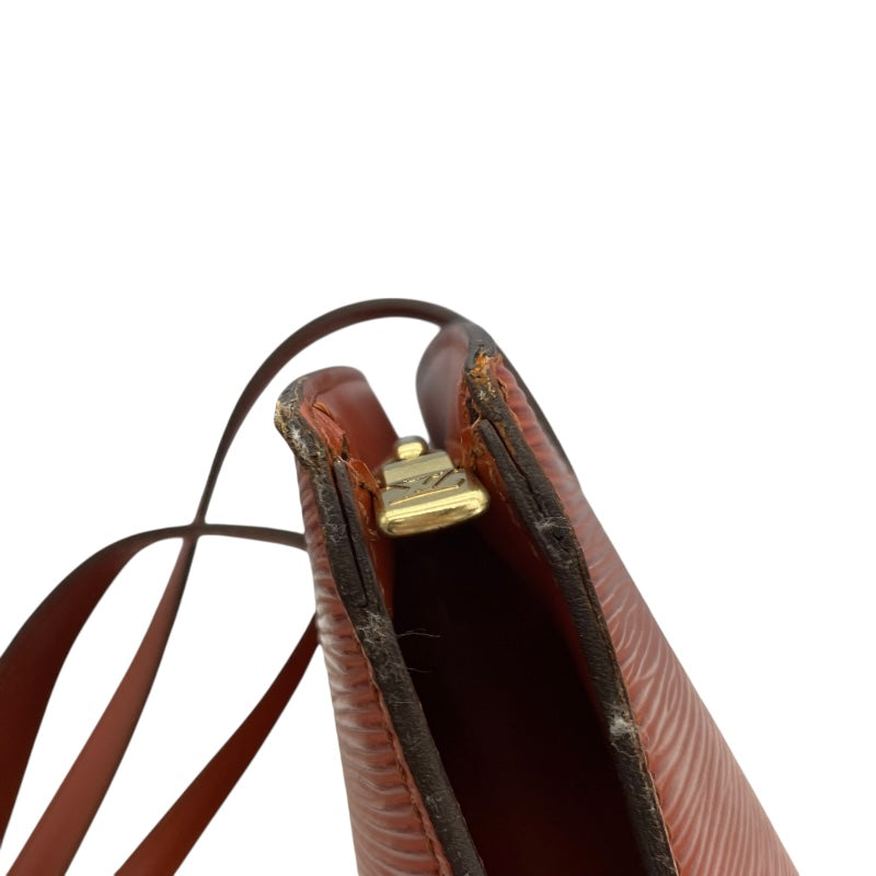 ルイ・ヴィトン LOUIS VUITTON サンジャックショッピンク M52263 ブラウン エピ レディース ハンドバッグ