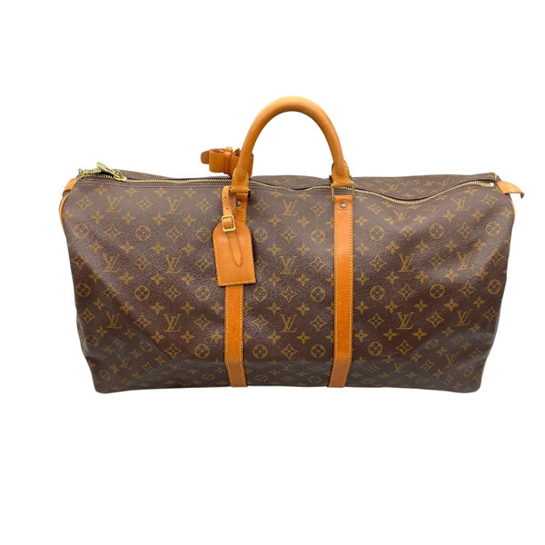 ルイ・ヴィトン LOUIS VUITTON キーポル60 M41422 ブラウン モノグラムキャンバス メンズ ボストンバッグ