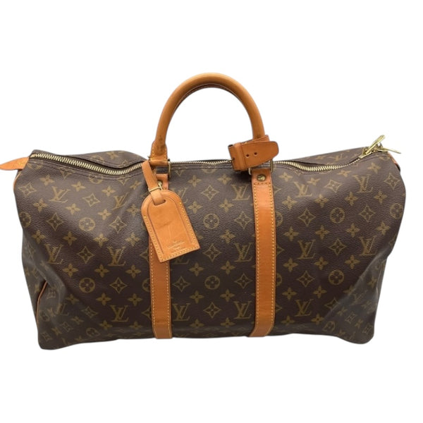 ルイ・ヴィトン LOUIS VUITTON キーポル45 M41428 ブラウン モノグラム レディース ボストンバッグ